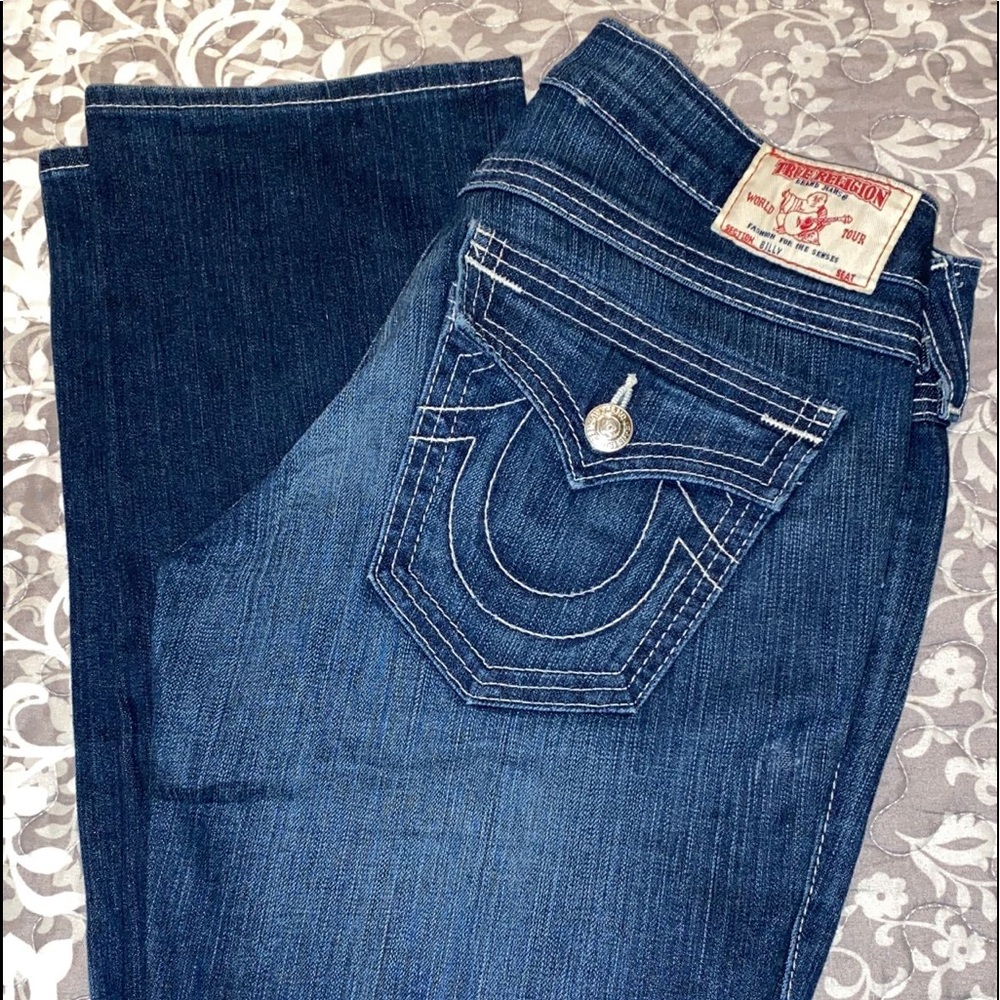 True Religion Billy low rise jeans